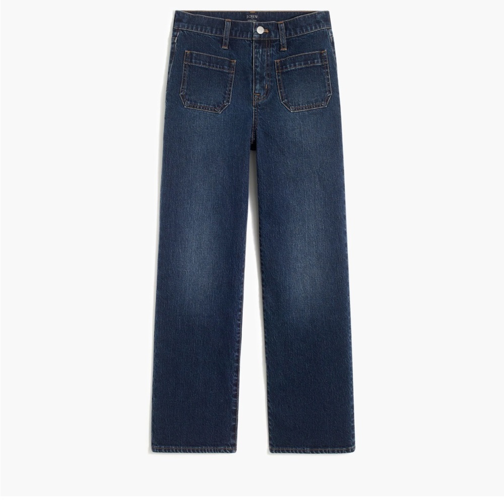J. Crew Blue Straight Leg Jeans